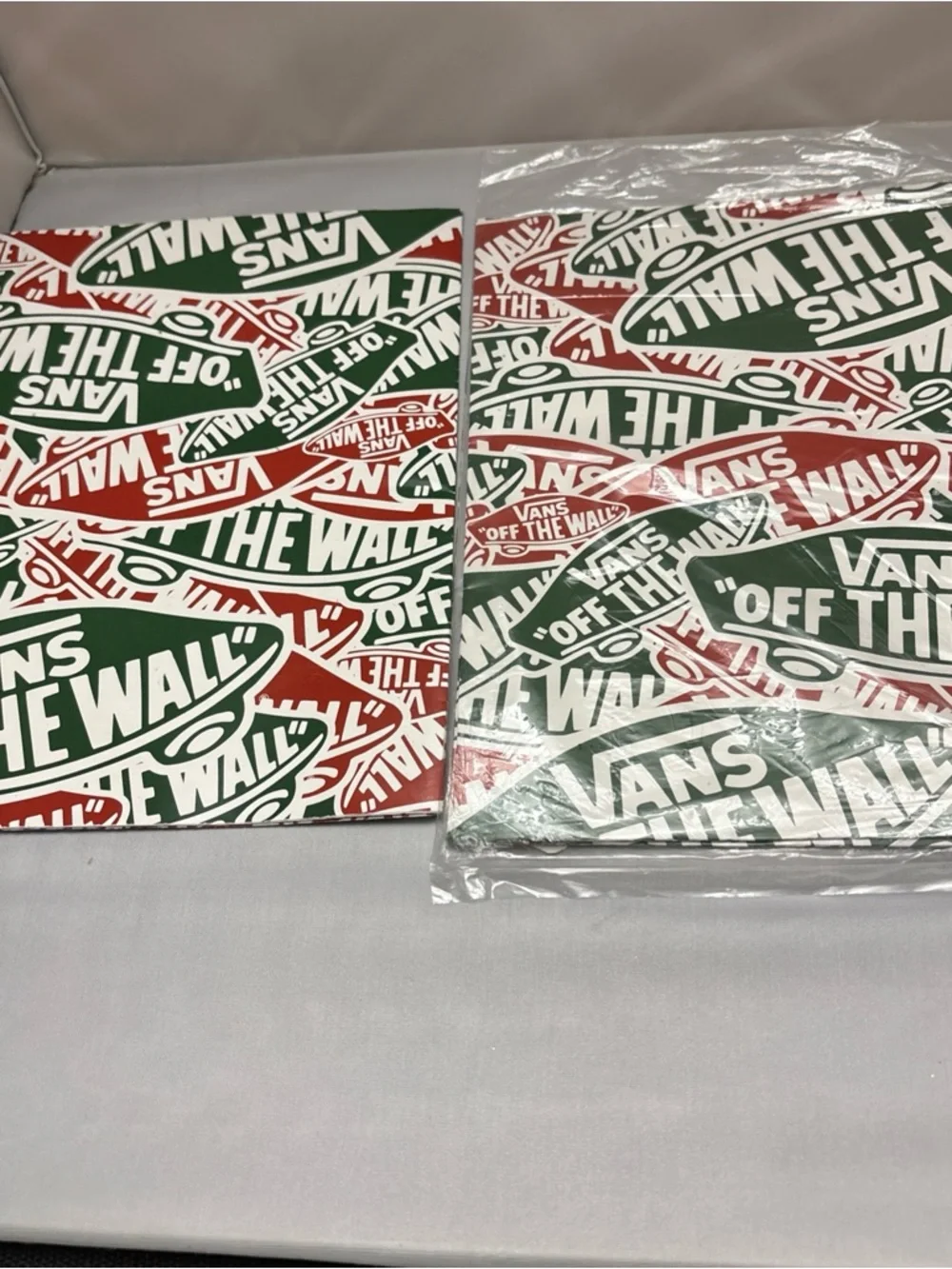 Vans 'Off The Wall' Sticker Sheet - Red & Green Logos